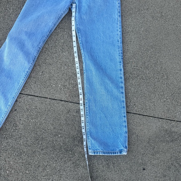 Levi’s 501 Premium Straight Leg Jeans | Button Fly | Medium Wash - Picture 7 of 13